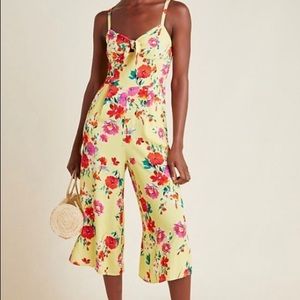 Yumi Kim Yellow Floral Jumpsuit